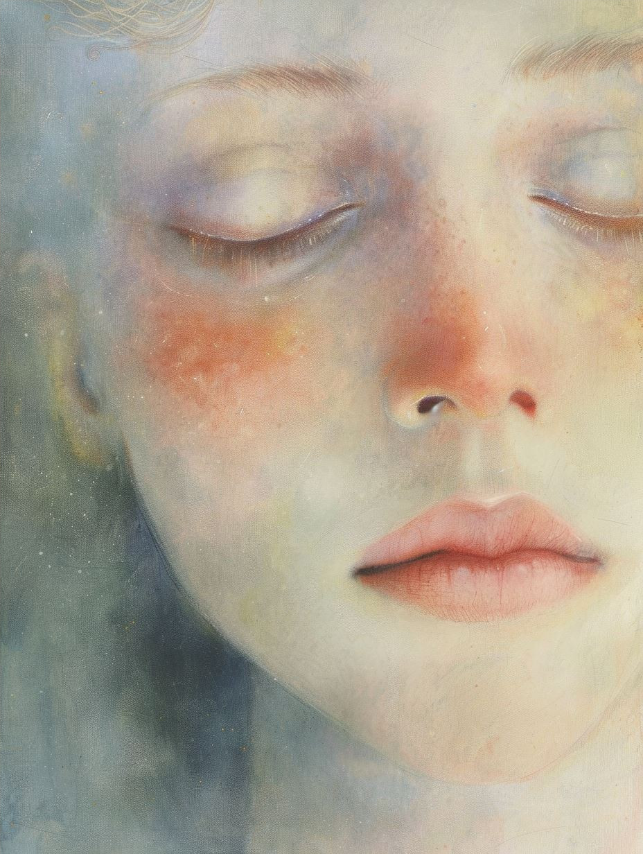 Ethereal Whispers of Dreamy Portraits - Image 4