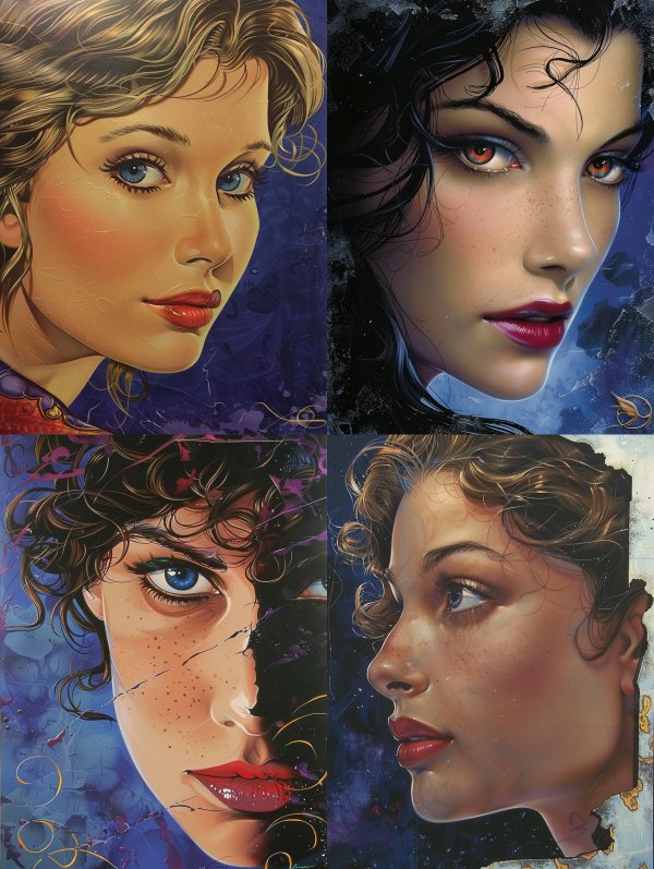 Faces of Ethereal Beauty