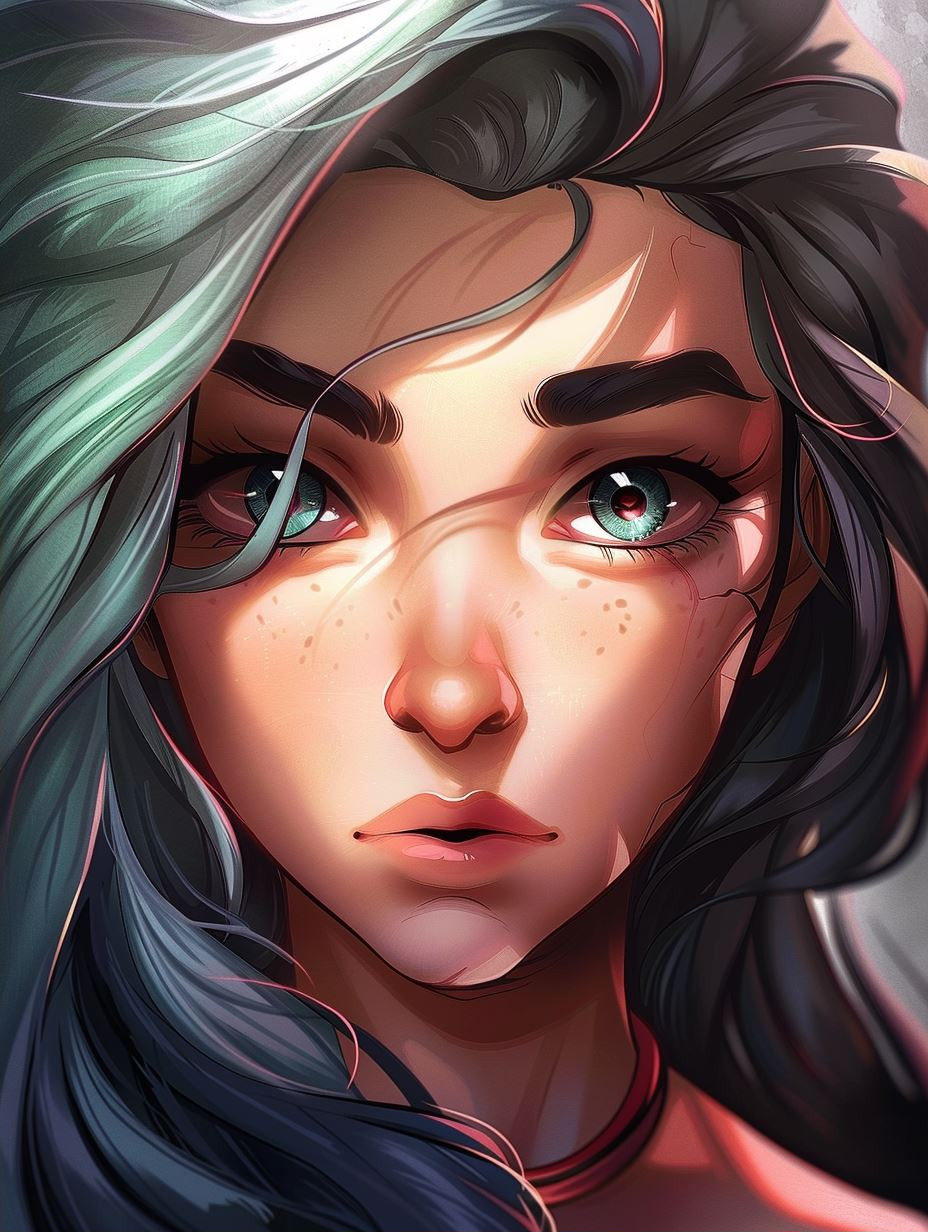 Digital Portraits of Ethereal Women - Image 2