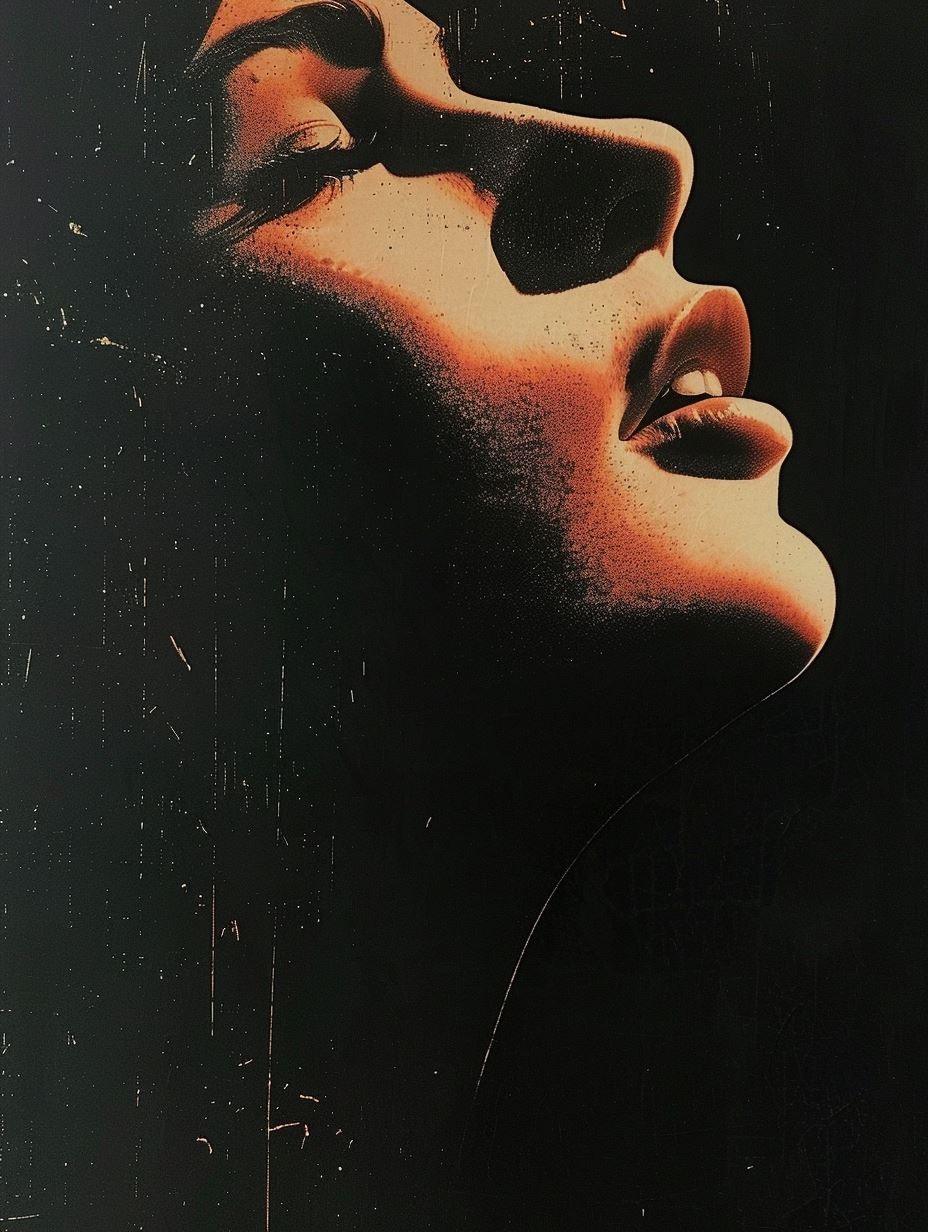Crimson Shadow Silhouette - Image 1