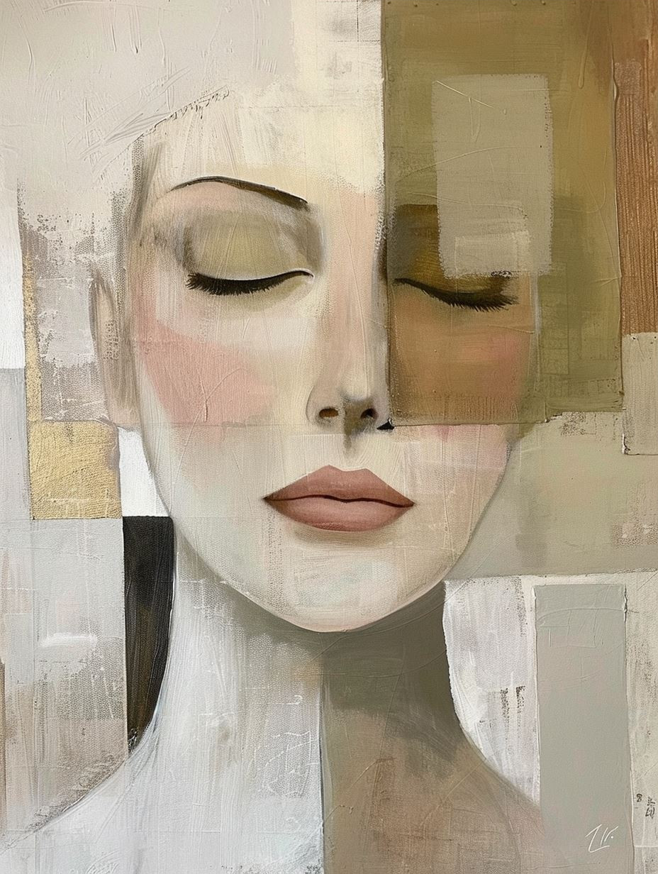 Fragmented Elegance of Modern Faces - Image 3