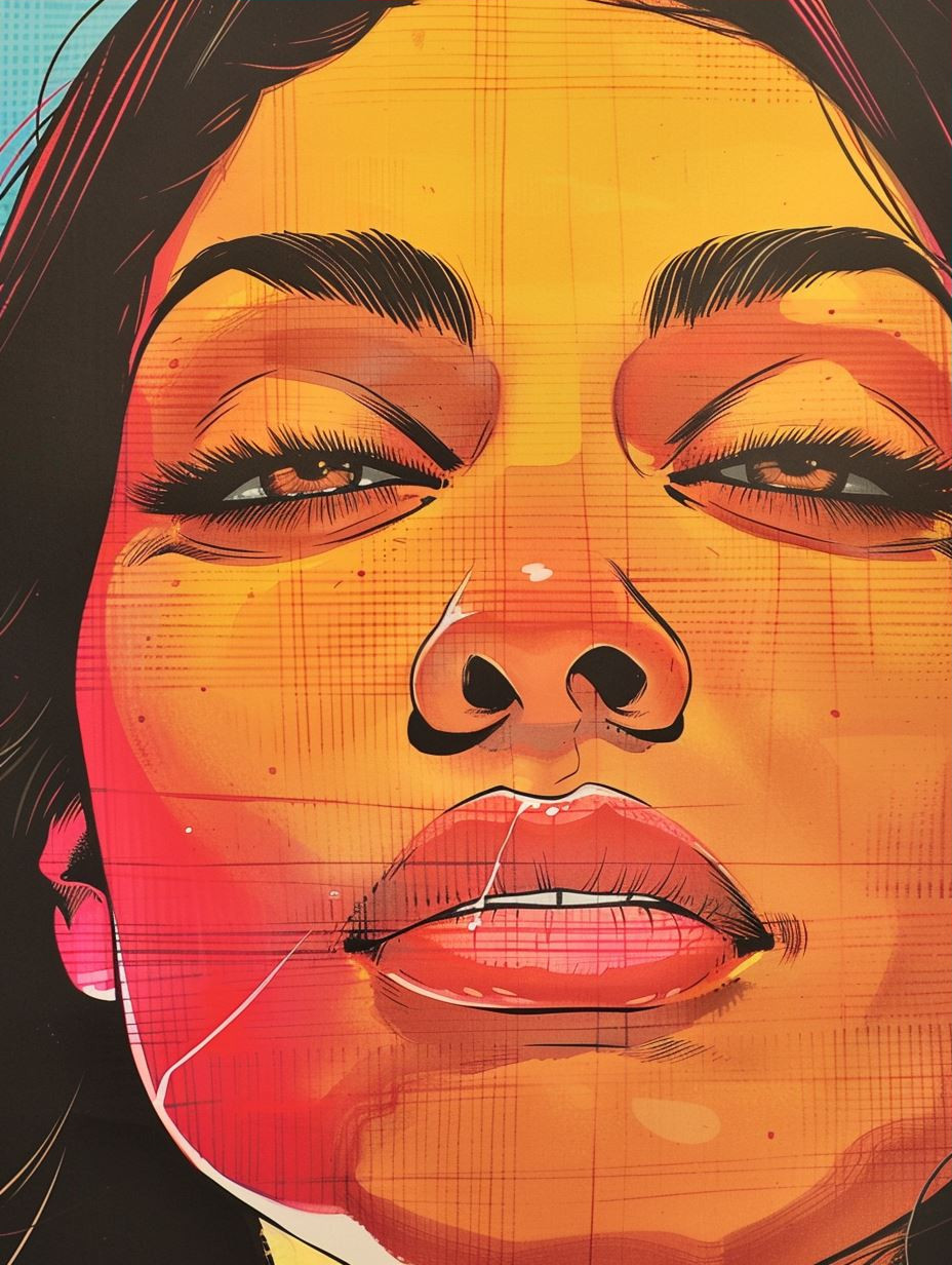Vibrant Fragments of Modern Beauty - Image 3