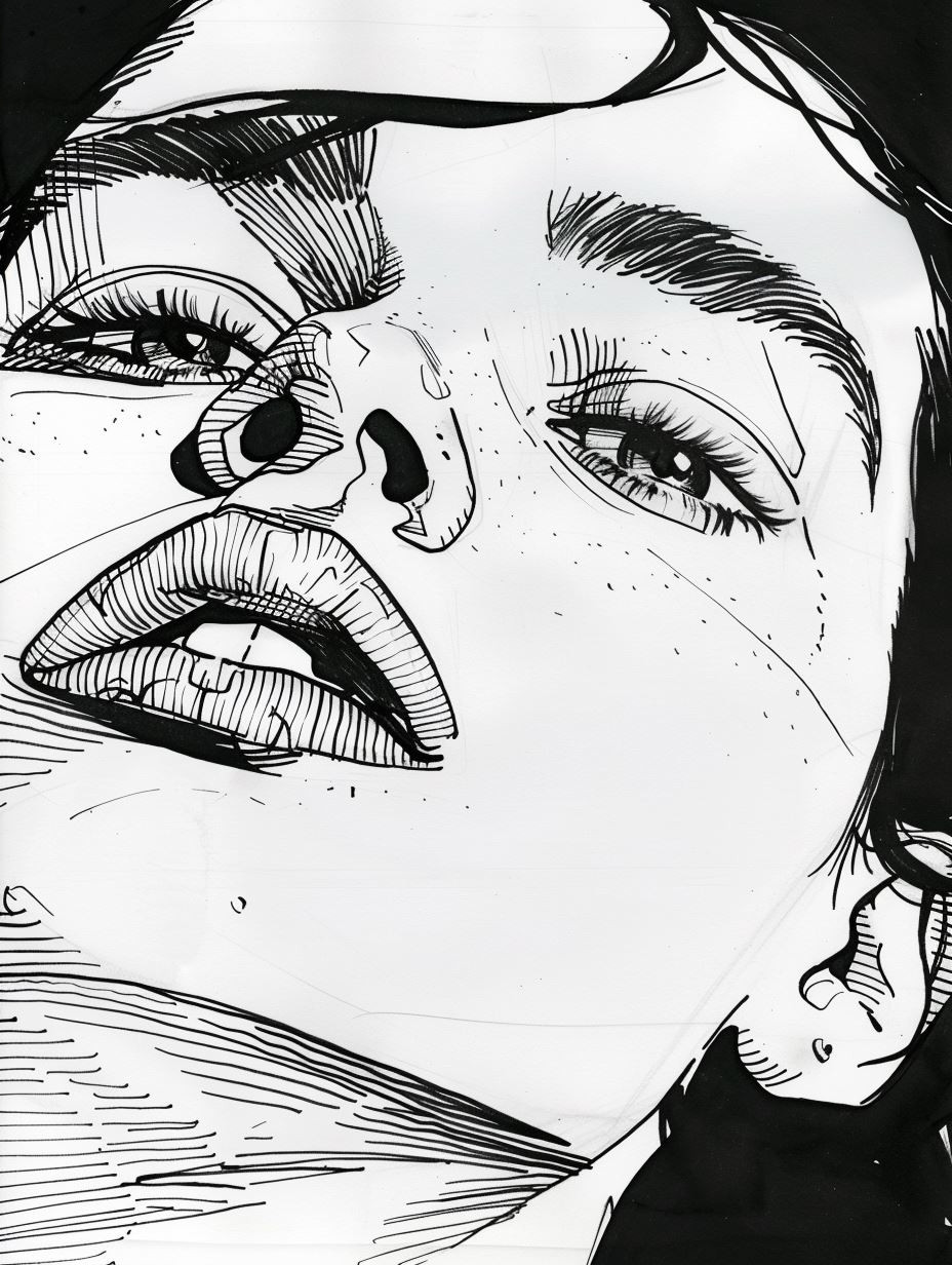Ink Shadows: Four Faces of Emotion - Image 4