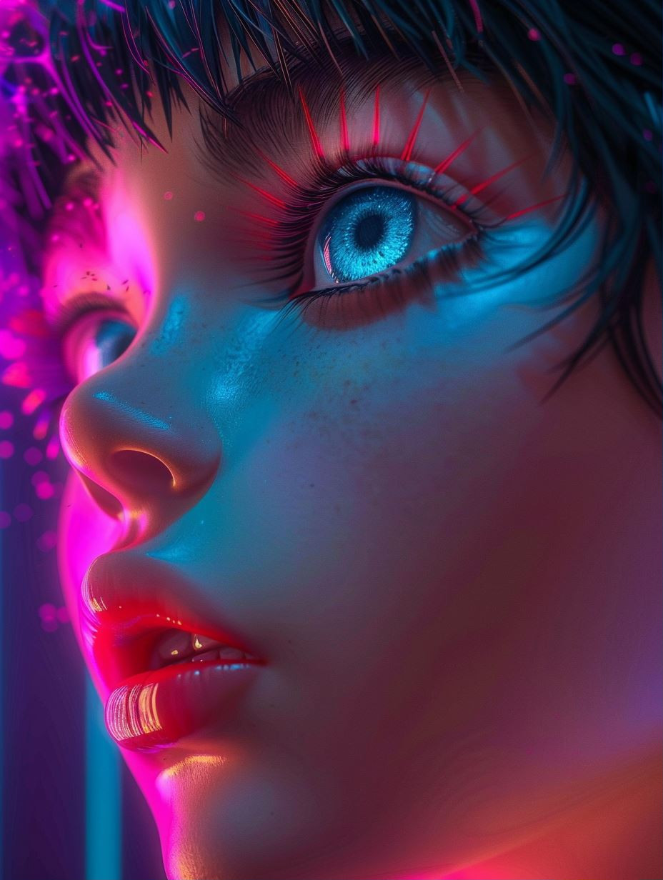 Neon Dreams: Cyberpunk Visions - Image 1