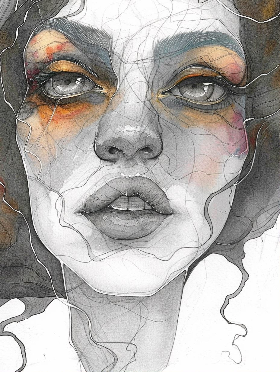Ethereal Veils of Graphite Soul - Image 1