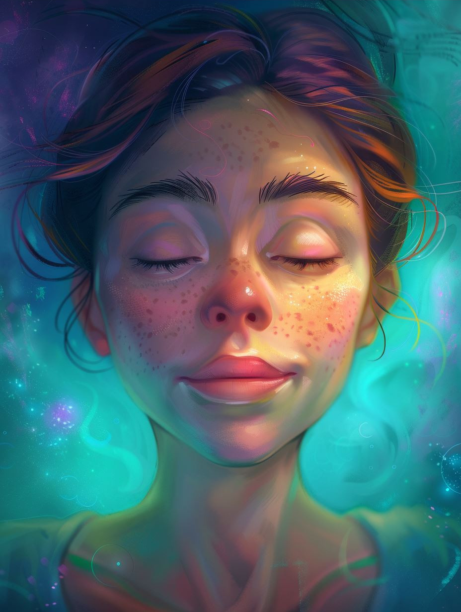 Ethereal Visions of a Freckled Muse - Image 3