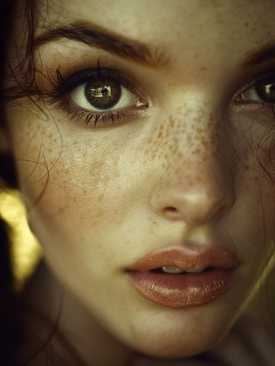 Natural Beauty and Sun-Kissed Freckles - Image 2