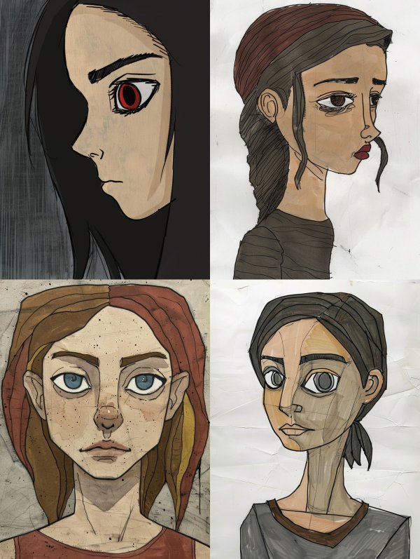 Crimson Gaze Sketch