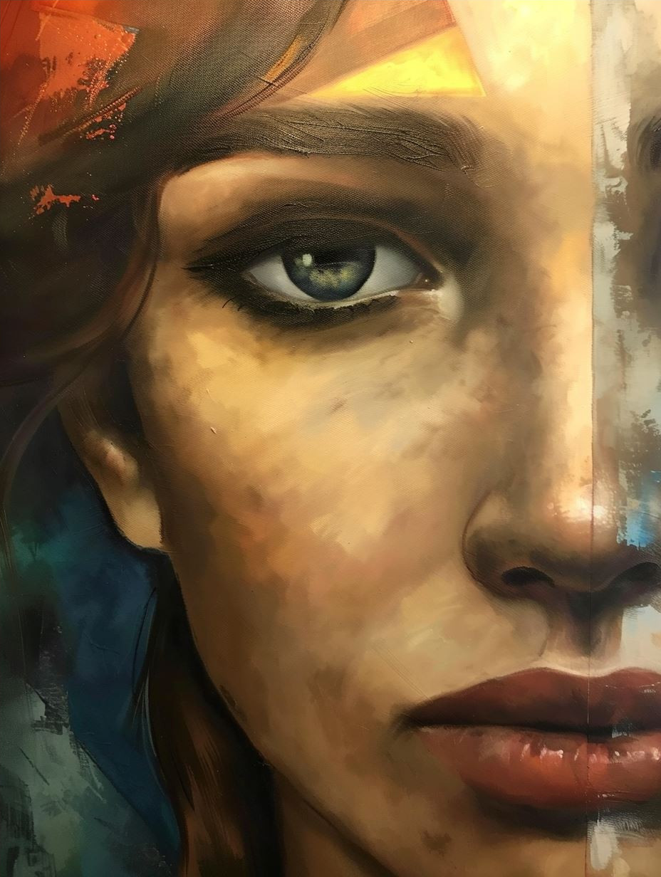 Evolution of a Digital Portrait - Image 4