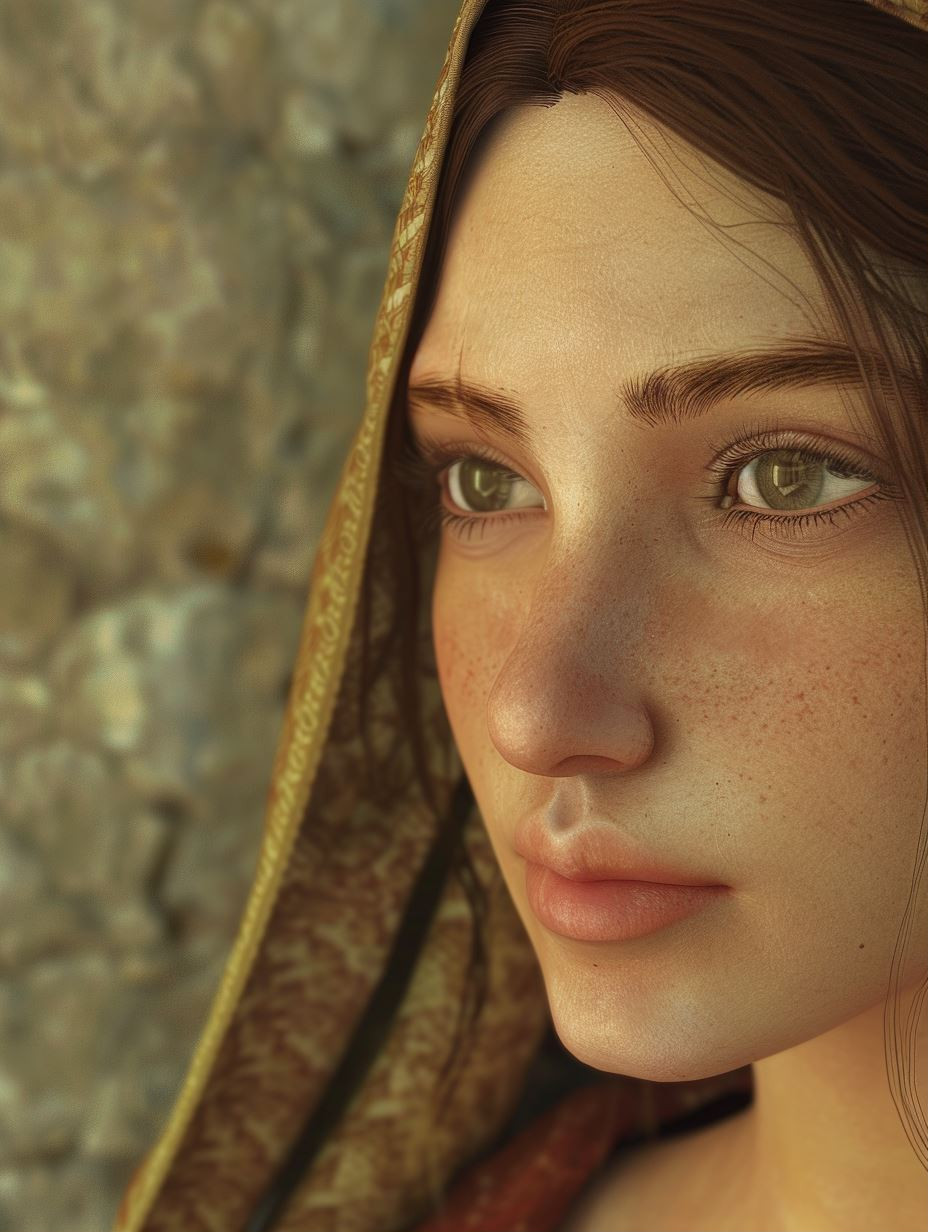 Ethereal Portraits of Ancient Grace - Image 1