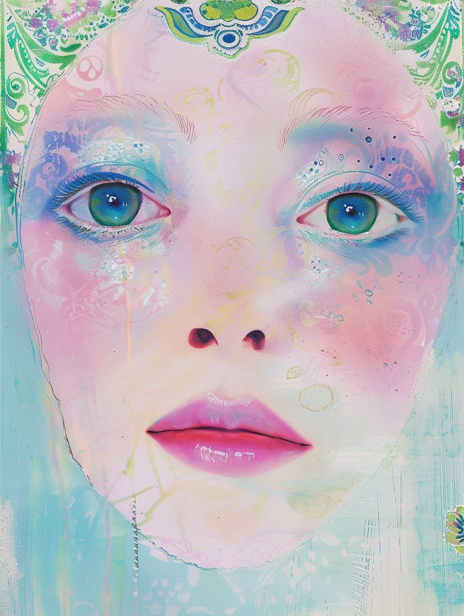 Ethereal Visions in Pastel Hues - Image 1