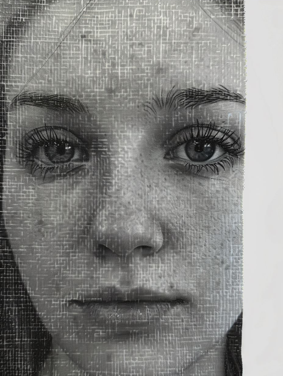 Raw Monochrome Portrait Study - Image 3