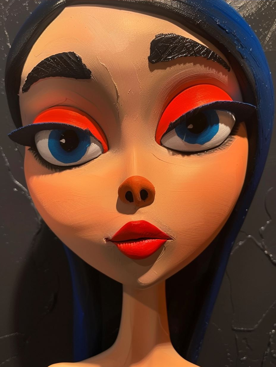 Stylized Digital Portraits of a Modern Muse - Image 4