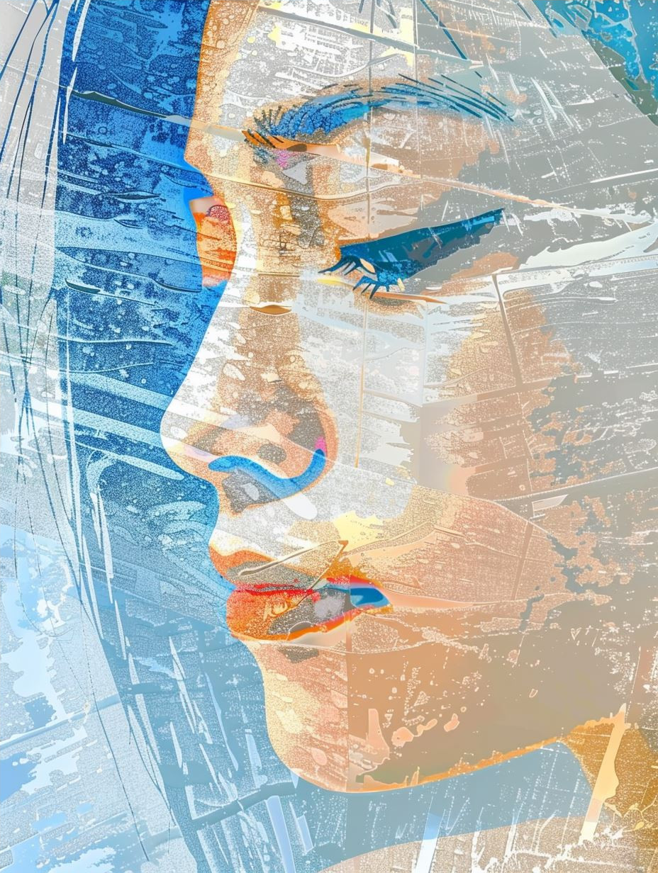 Ethereal Ripples of Digital Light - Image 4
