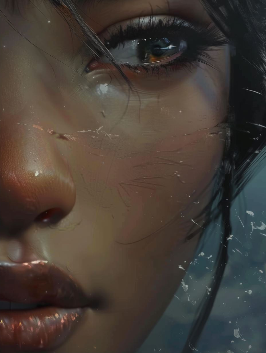 Melancholy Rain Cinematic Portraits - Image 2