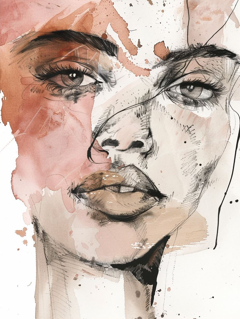 Abstract Ethereal Female Portraits - Image 2