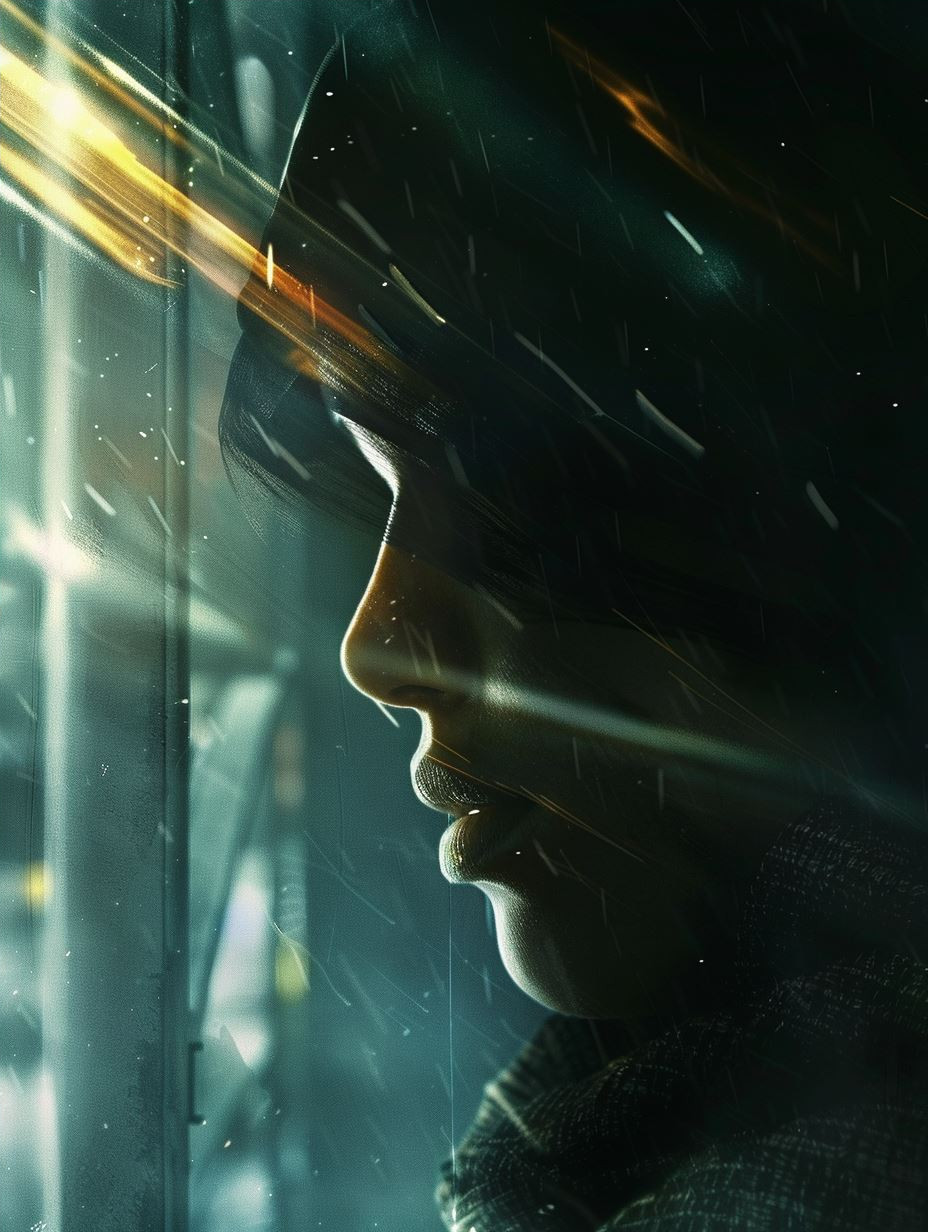 Cinematic Cyberpunk Portrait Series - Image 4
