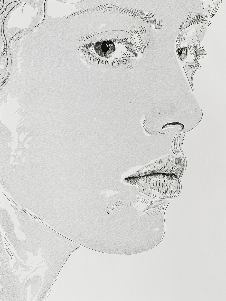 Floral Fusion Ethereal Portrait - Image 2