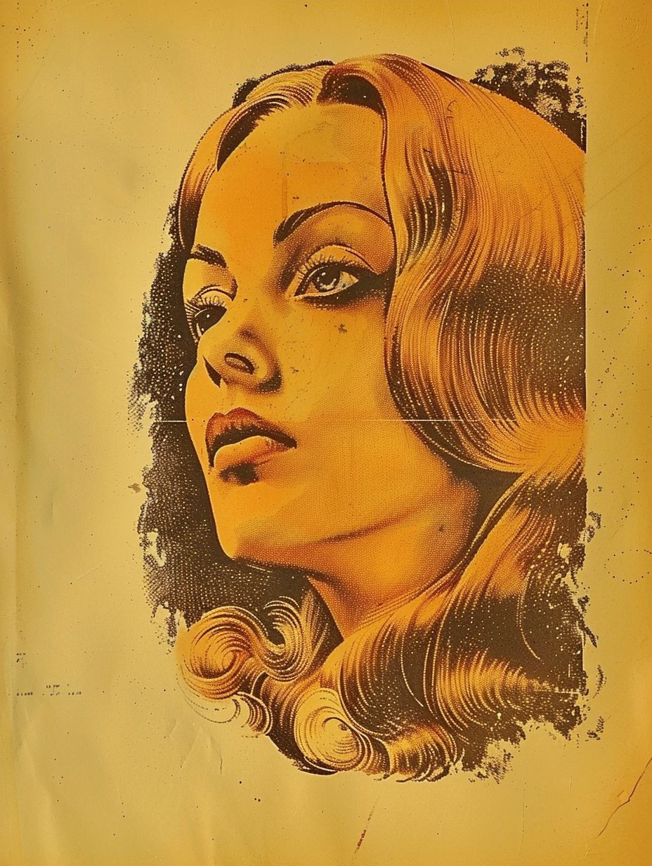 Vintage Glamour: A Study of Mid-Century Beauty - Image 3