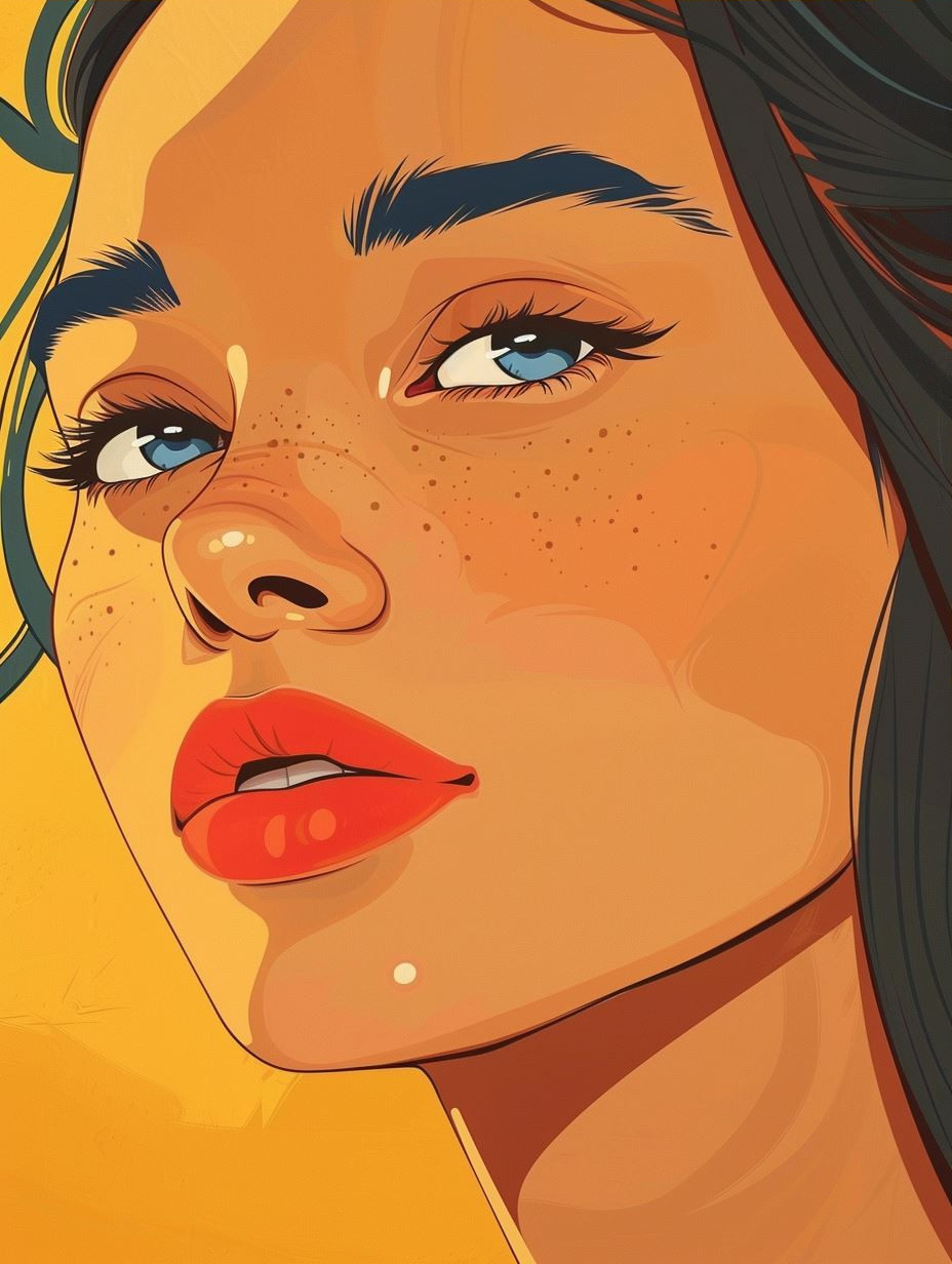 Modern Stylized Female Portraiture - Image 3
