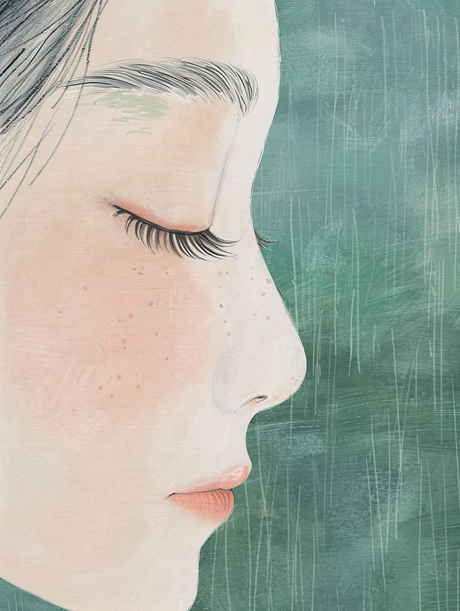 Serene Portraits in Muted Tones - Image 1