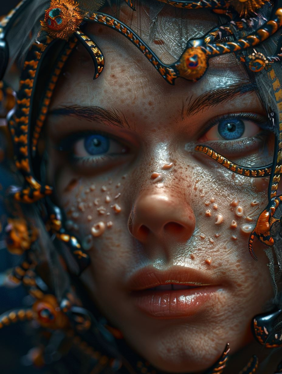 Ethereal Fusion of Human and Machine - Image 1
