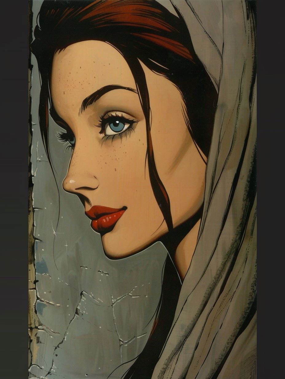 Elegant Feminine Portrait Studies - Image 4
