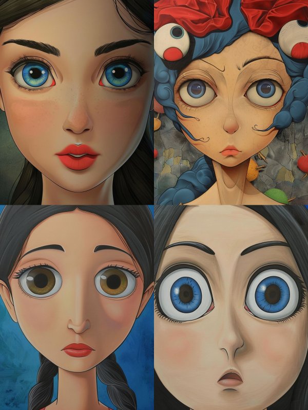 Ethereal Stylized Portrait Collection