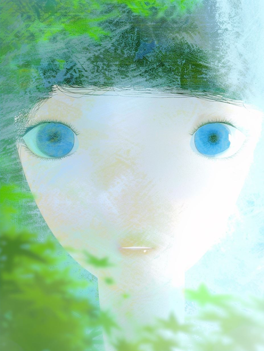 Ethereal Dreams in Azure Hues - Image 2