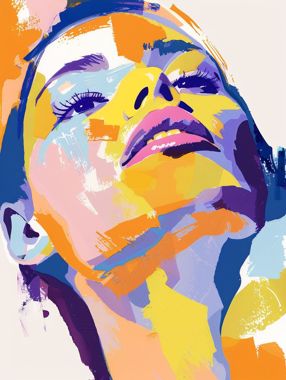 Vibrant Visions of a Woman - Image 3