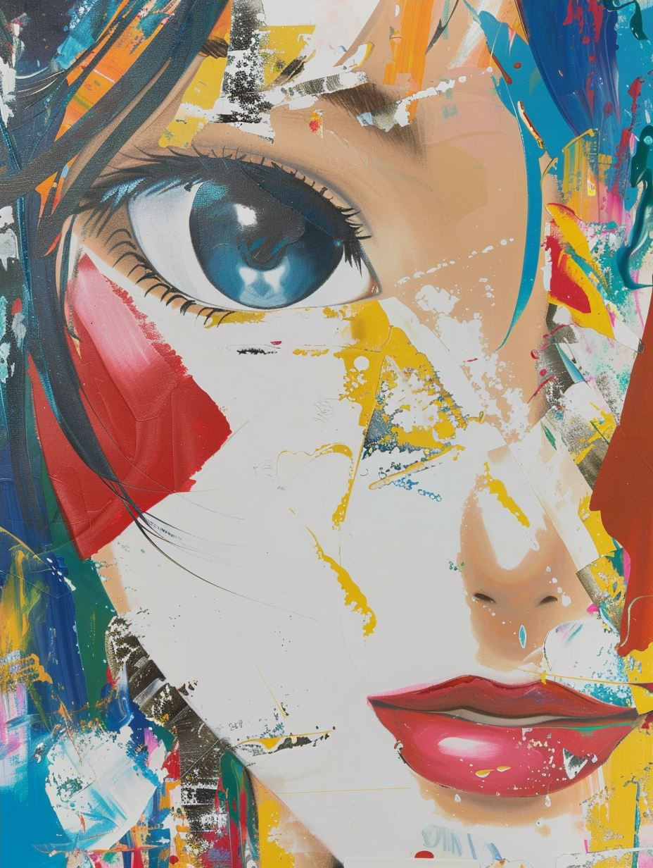 Ethereal Gaze of Glassy Eyes - Image 4