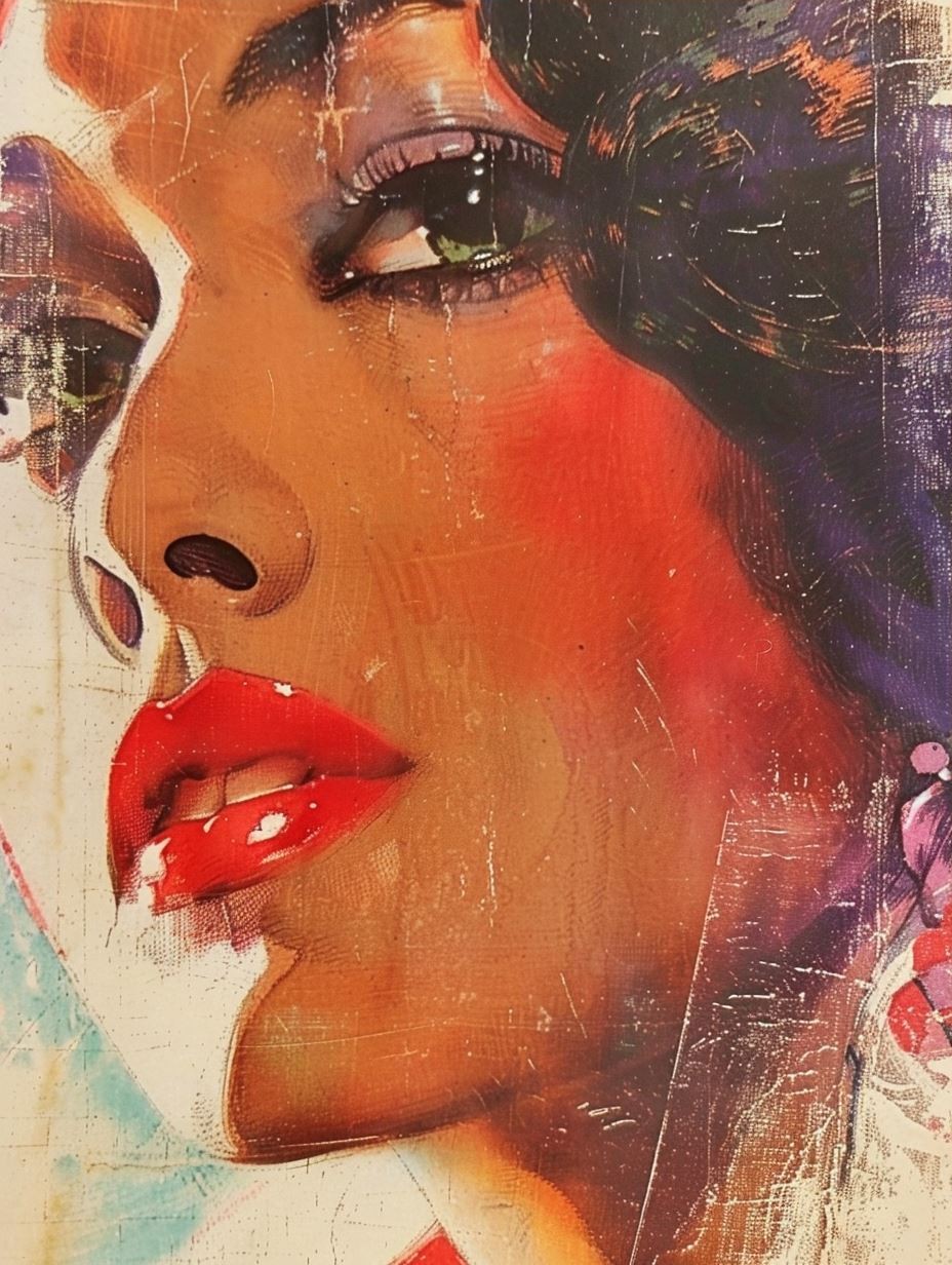 Vintage Glamour Collage - Image 3
