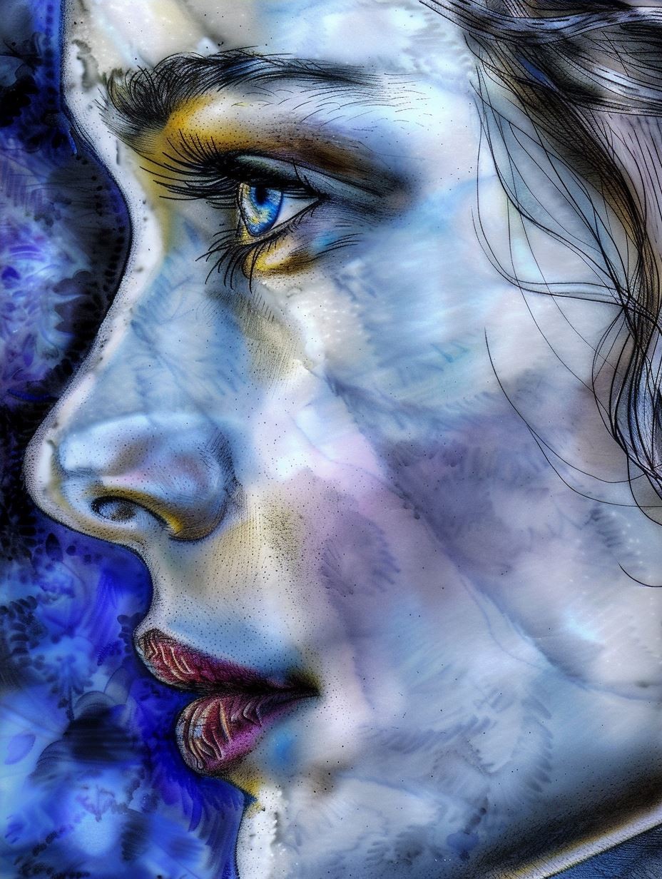 Celestial Prism Portrait Study - Image 4