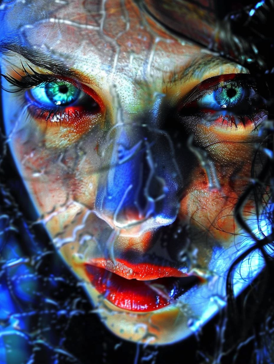 Fractured Visions of a Neon Soul - Image 1