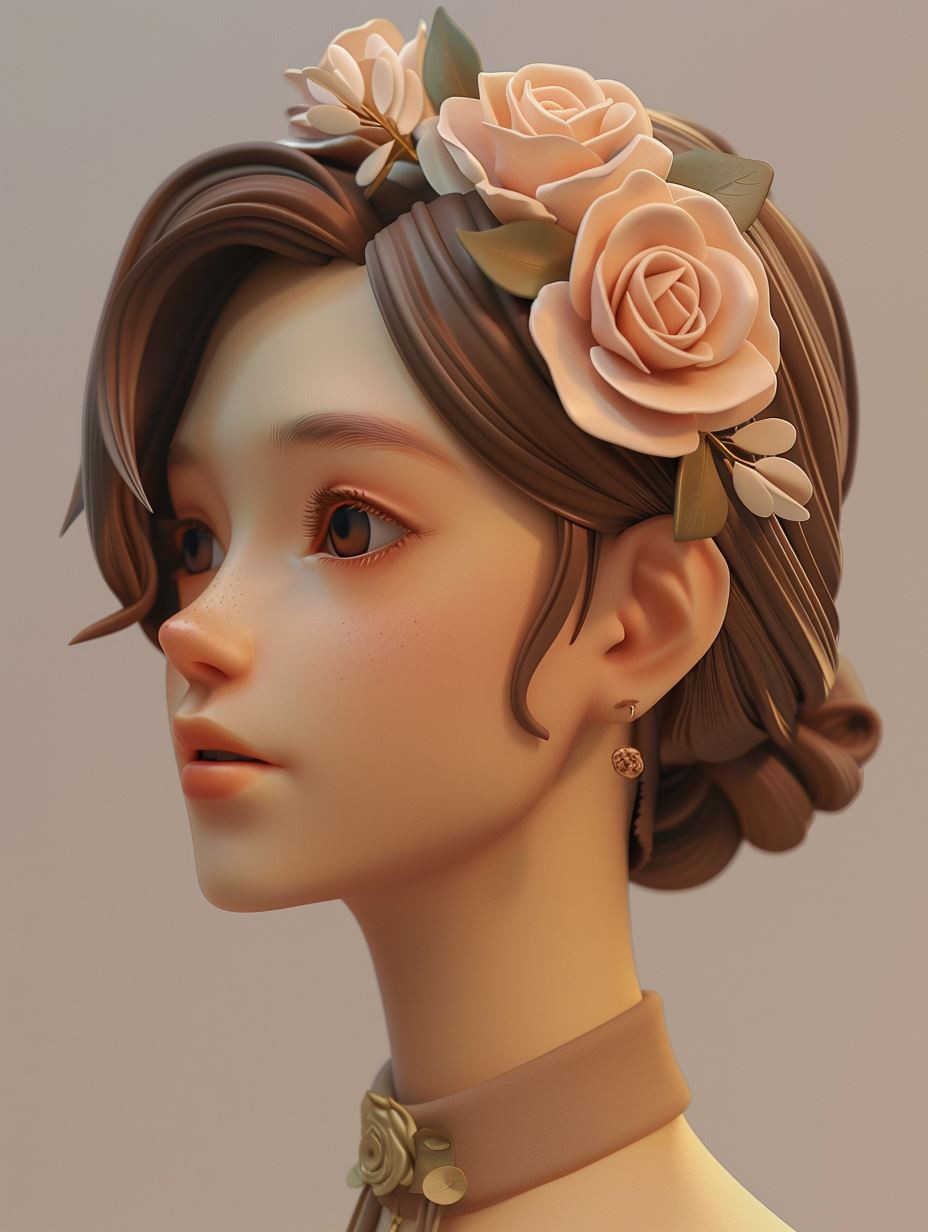 Soft Porcelain Digital Portraiture - Image 1