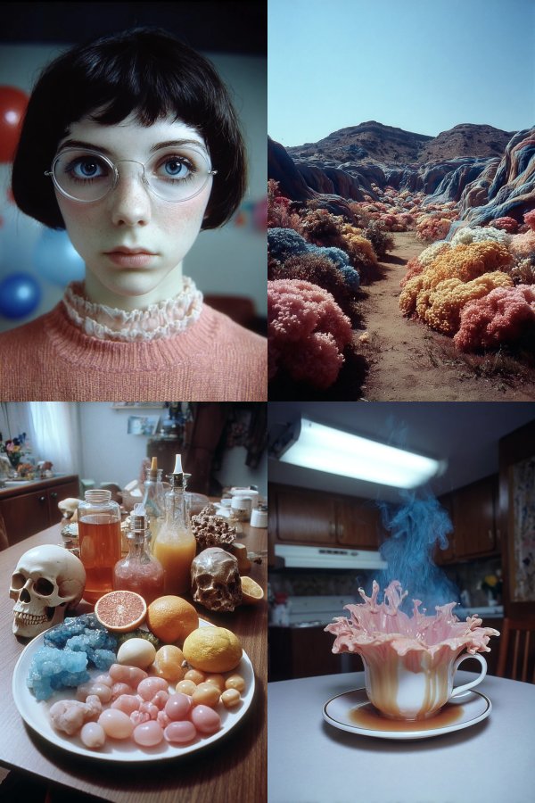 Vintage Pastel Gaze