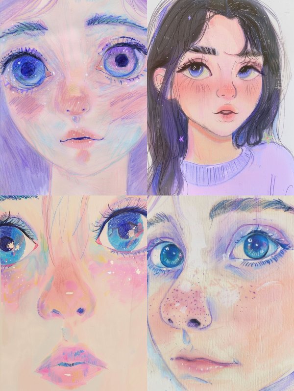 Dreamy Pastel Portraits of Ethereal Girls