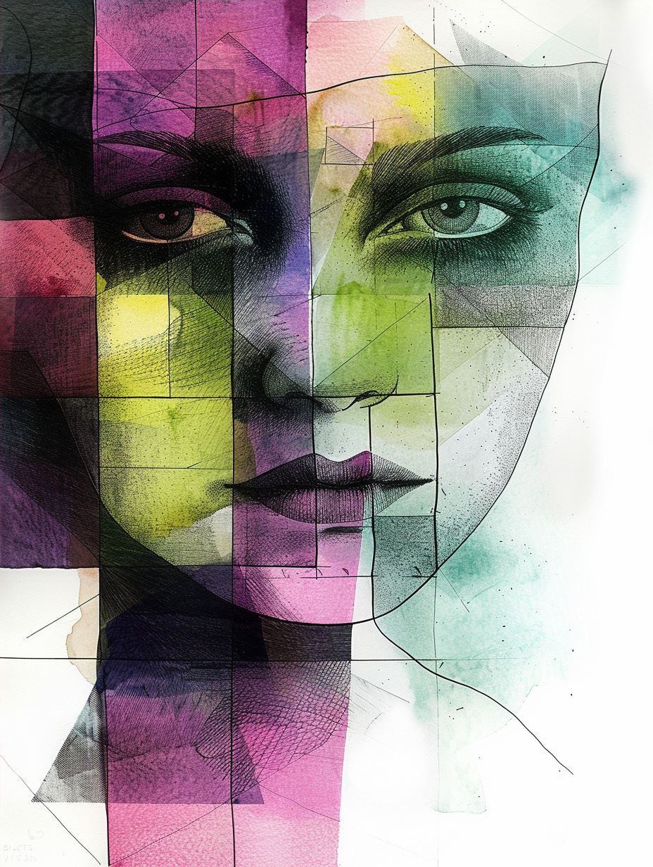 Prismatic Portraits of Fragmented Beauty - Image 4