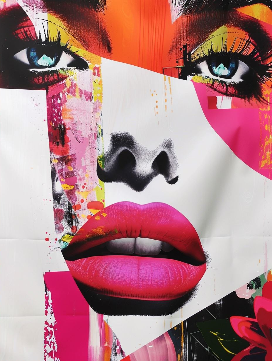 Neon Fragments of Feminine Beauty - Image 2