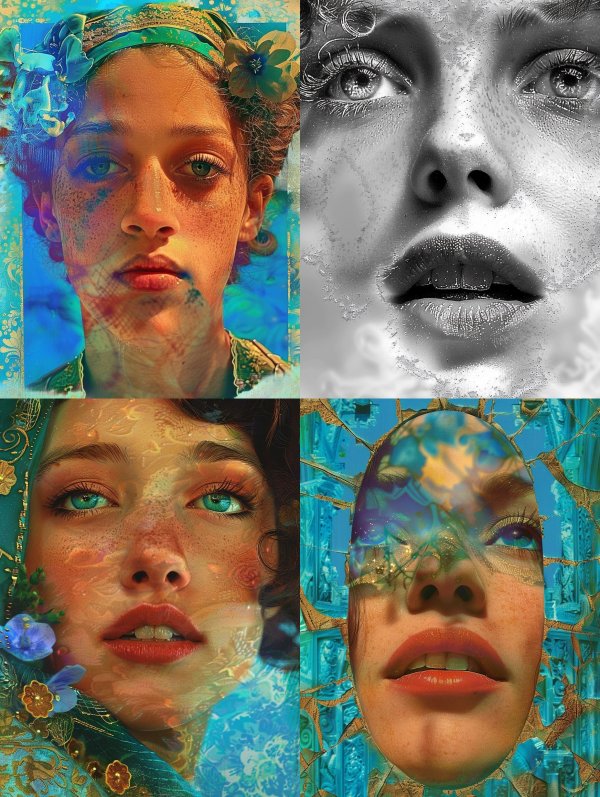 Ethereal Visions of Feminine Beauty