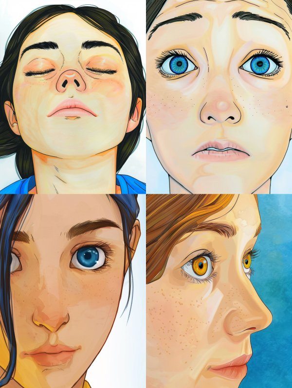 Emotional Portrait Study Collection