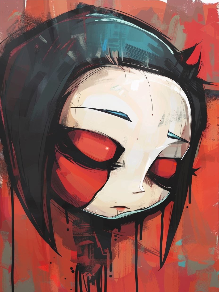 Shadows of the Soul: Dark Art Portraits - Image 4