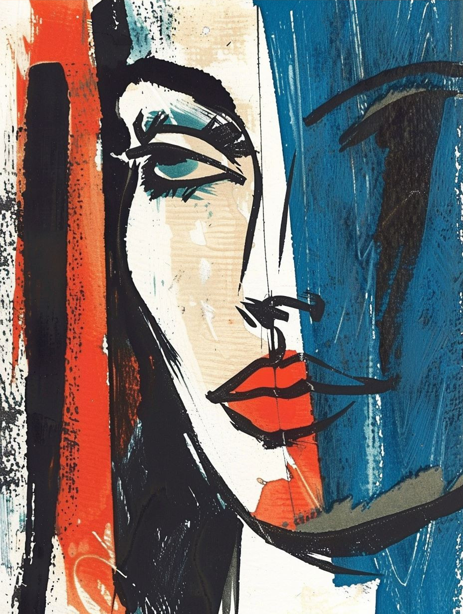 Abstract Expressionist Urban Portrait - Image 3