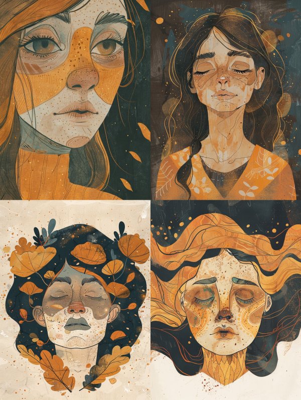 Ethereal Autumnal Portrait Studies