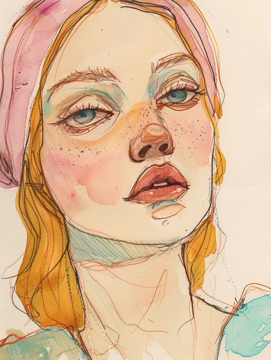 Prismatic Portraits: A Study in Color - Image 2