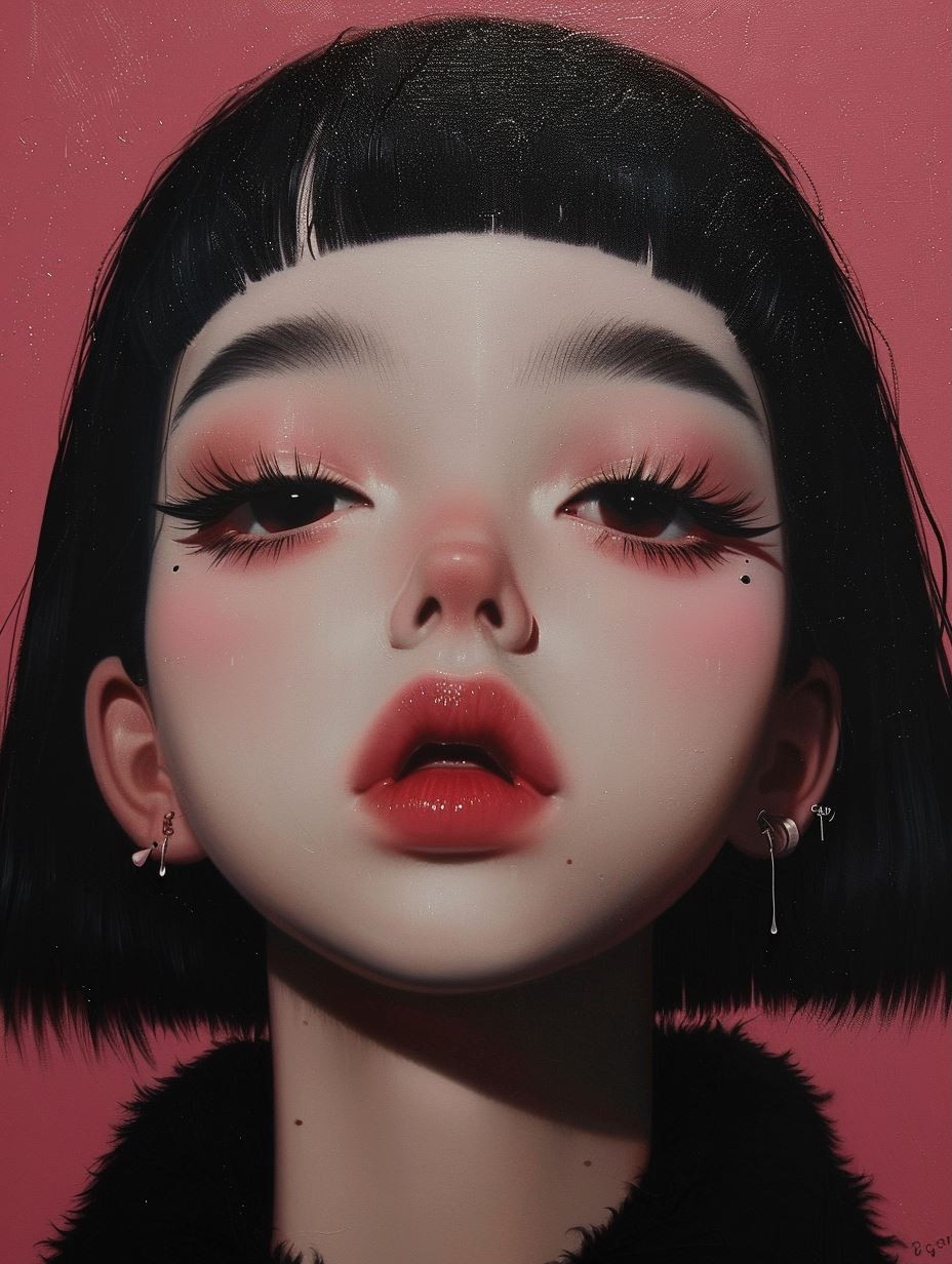 Ethereal Modern Portraiture Study - Image 1