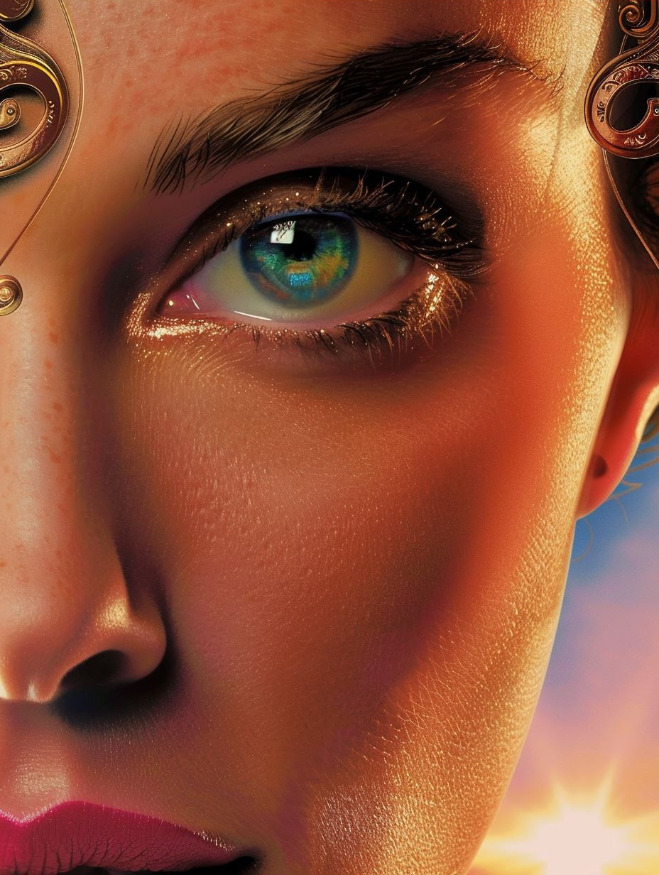 Ethereal Gaze of Divine Beauty - Image 3