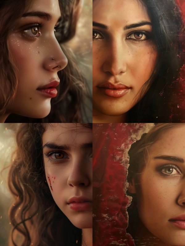 Faces of Resilience and Raw Beauty