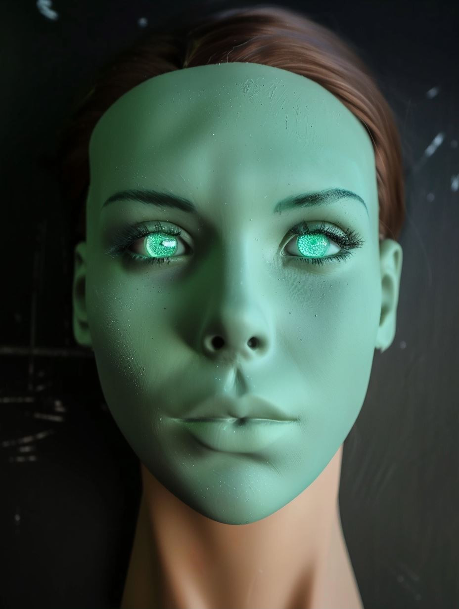 Ethereal Mint Android Gaze