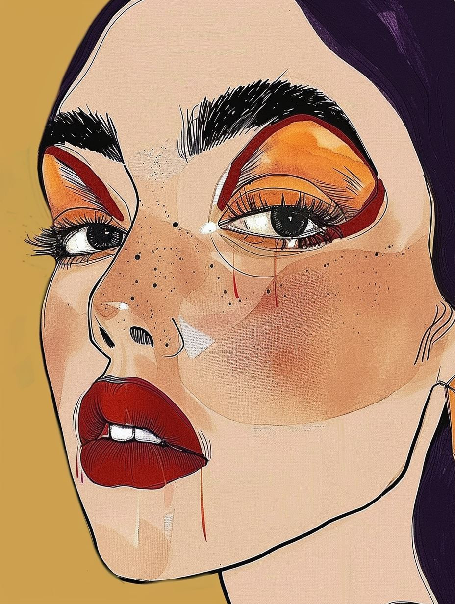 Modern Avant Garde Digital Portraits - Image 1